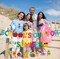 Glitter School’s out for Summer Banner and Colorful Glittery Summer Patterns Banner End of School Year Garland Banner Summer Vacation Beach Pool Party Fireplace Mantle Decorations